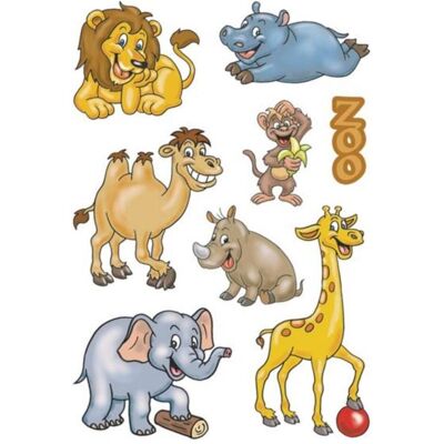 Herma Sticker, Sticker Zoo (24 Sticker) Herma Sticker, Sticker Zoo (24 Sticker)