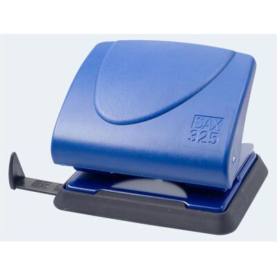 SAX, Locher, BetaLine Locher 325 "S",25 Blatt,Farbe: Blau SAX, Locher, BetaLine Locher 325 "S",25 Blatt,Farbe: Blau