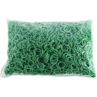Office Products, Gummiband, Schutzvorrichtungen, medizinisch, 20 mm, 1,5 x 1,5 mm, 60 % Gummi, 1000 g, Hitze, grün Office Products, Gummiband, Schutzvorrichtungen, medizinisch, 20 mm, 1,5 x 1,5 mm, 60 % Gummi, 1000 g, Hitze, grün