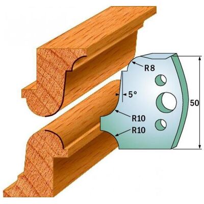 CMT, Cutter, 690.557 Profilmesserpaar Höhe 50 mm Nummer 557 CMT, Cutter, 690.557 Profilmesserpaar Höhe 50 mm Nummer 557