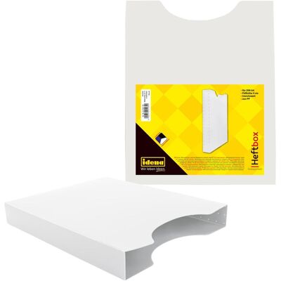 Idena, Mappe, Heftbox A4 hoch PP transparent (A4, 1x) Idena, Mappe, Heftbox A4 hoch PP transparent (A4, 1x)