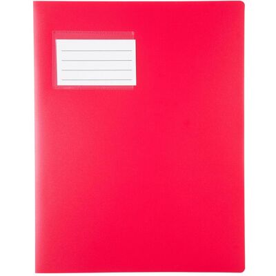 Idena, Mappe, Schnellhefter f. A4 PP transluzent rot (A4, 1x) Idena, Mappe, Schnellhefter f. A4 PP transluzent rot (A4, 1x)