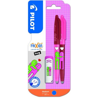 Pilot, Schreibstifte, Frixion Ball 0.7 x2 + 1 Radiergummi Friends Herz (2x) Pilot, Schreibstifte, Frixion Ball 0.7 x2 + 1 Radiergummi Friends Herz (2x)