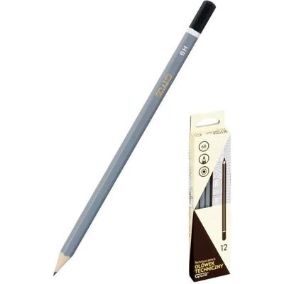 GrandHall, Bleistift, HB technischer Bleistift (12 Stück) GRAND (HB, 12x) GrandHall, Bleistift, HB technischer Bleistift (12 Stück) GRAND (HB, 12x)