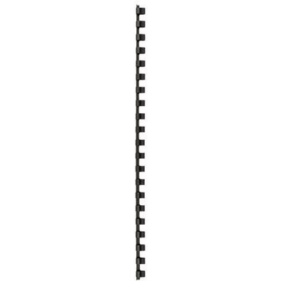 Markenlos Binderücken 69048 10 mm DIN A4 Schwarz, Bindegerät Zubehör, Schwarz Markenlos Binderücken 69048 10 mm DIN A4 Schwarz, Bindegerät Zubehör, Schwarz