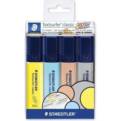 Staedtler Bleistift, Textsurfer Classic 4 Ass/Etui Staedtler Bleistift, Textsurfer Classic 4 Ass/Etui