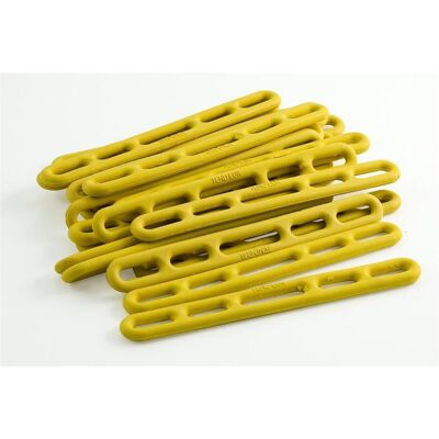 Brady, Etiketten, BRADYLINK RUBBER YELLOW LINK PK 20, Verbindungsglied Bradylink Absperrpfosten (20 Stück) Brady, Etiketten, BRADYLINK RUBBER YELLOW LINK PK 20, Verbindungsglied Bradylink Absperrpfosten (20 Stück)