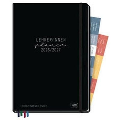 Häfft-Verlag GmbH, Agenda, Lehrer-Planer Black Edition A4+ 2026/2027 (A4+, 1 Woche / 2 Seiten) Häfft-Verlag GmbH, Agenda, Lehrer-Planer Black Edition A4+ 2026/2027 (A4+, 1 Woche / 2 Seiten)