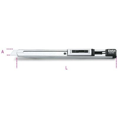 Beta - 1770 - 9mm Klinge - extra-Flach - Cutter Beta - 1770 - 9mm Klinge - extra-Flach - Cutter