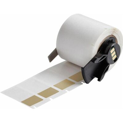 Brady, Etikettenrolle, M6-30-427-BR, Vinyl, selbstlaminierend, Braun/Transparent, matt, 19.05 x 12.70(38.10) mm, fü (46.02 mm) Brady, Etikettenrolle, M6-30-427-BR, Vinyl, selbstlaminierend, Braun/Transparent, matt, 19.05 x 12.70(38.10) mm, fü (46.02 mm)