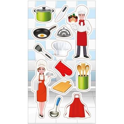 Incood, Sticker, Kochaufkleber (13 Sticker) Incood, Sticker, Kochaufkleber (13 Sticker)