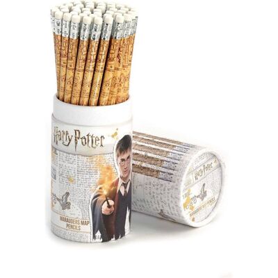 Carat, Bleistift, HARRY POTTER - Carte du Maraudeur - Lot de 50 Crayons (HB, 50x) Carat, Bleistift, HARRY POTTER - Carte du Maraudeur - Lot de 50 Crayons (HB, 50x)