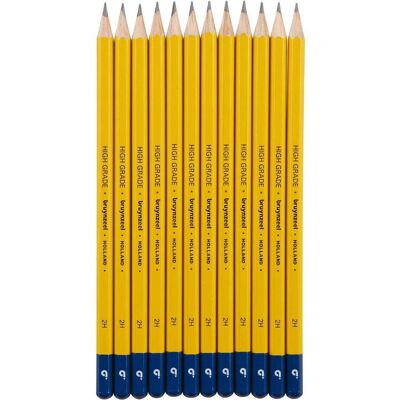 Bruynzeel, Bleistift, Burotek 2H Graphite Pencils (2H) Bruynzeel, Bleistift, Burotek 2H Graphite Pencils (2H)