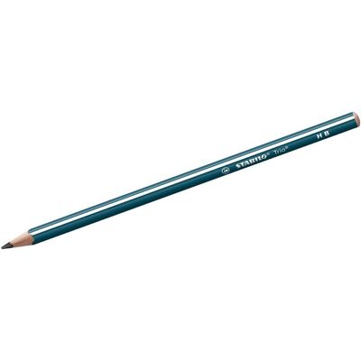 STABILO, Bleistift, Dreikant-Schulbleistift - Trio Bleistift in petrol - Einzelstift - Härtegrad HB (2.20 mm, HB, 1x) STABILO, Bleistift, Dreikant-Schulbleistift - Trio Bleistift in petrol - Einzelstift - Härtegrad HB (2.20 mm, HB, 1x)