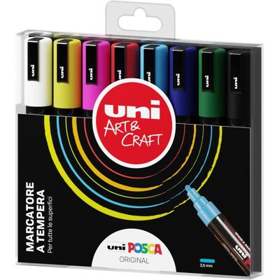 Uni-ball, Marker, Uni Posca Medium Tip Original, Pack 8 Stück (8x) Uni-ball, Marker, Uni Posca Medium Tip Original, Pack 8 Stück (8x)