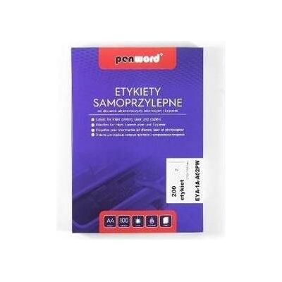 Emerson, Etiketten, Selbstklebende Etiketten A4/100K 2x210x148mm Emerson, Etiketten, Selbstklebende Etiketten A4/100K 2x210x148mm