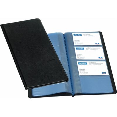 Bantex, Kartenaufbewahrung, 100206512, Schwarz, Blau, PVC, 96 Karten, 255 mm, 120 mm Bantex, Kartenaufbewahrung, 100206512, Schwarz, Blau, PVC, 96 Karten, 255 mm, 120 mm