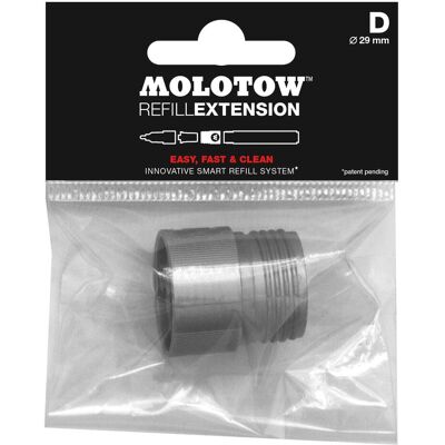 Molotow, Ersatzpatronen + Tintenfass, Nachfüllhilfe Serie D (1 Stk.) Molotow, Ersatzpatronen + Tintenfass, Nachfüllhilfe Serie D (1 Stk.)