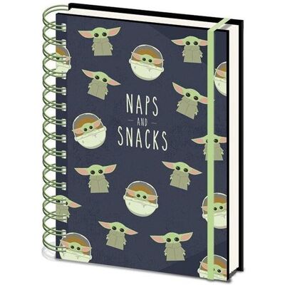 Pyramid Heft + Block, Star Wars - The Mandalorian: Snacks and Naps A5 (A5) Pyramid Heft + Block, Star Wars - The Mandalorian: Snacks and Naps A5 (A5)