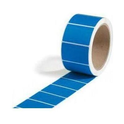 Transpak, Etiketten, Sicherheitsetiketten Masse 38x32mm blau blau Transpak, Etiketten, Sicherheitsetiketten Masse 38x32mm blau blau
