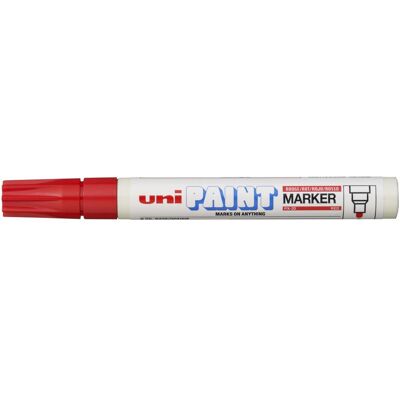Uni-ball, Marker, Permanent-Marker PAINT (PX-20), rot (1x) Uni-ball, Marker, Permanent-Marker PAINT (PX-20), rot (1x)