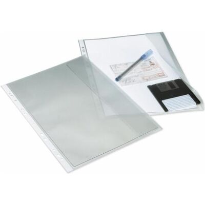 Bantex, Schreibstifte, Dokumentlomme Med Flap 0,13 mm, Transparent Bantex, Schreibstifte, Dokumentlomme Med Flap 0,13 mm, Transparent