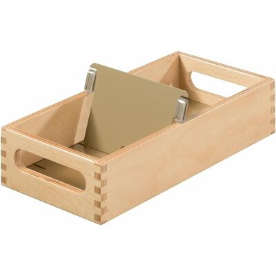 Han, Kartenaufbewahrung, Holz-Karteitrog (A7, Quer) Han, Kartenaufbewahrung, Holz-Karteitrog (A7, Quer)