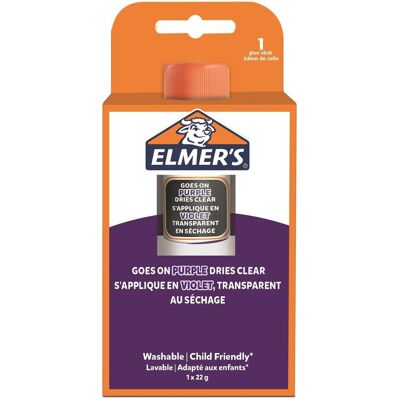 Elmer's, Klebestift, Klebestift Disappearing 22 g, Violett Elmer's, Klebestift, Klebestift Disappearing 22 g, Violett