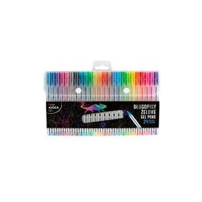Derform, Malstifte, Dlugopis Gel 24kol Neon/Metalc/Brok Derf Kidea (24x) Derform, Malstifte, Dlugopis Gel 24kol Neon/Metalc/Brok Derf Kidea (24x)