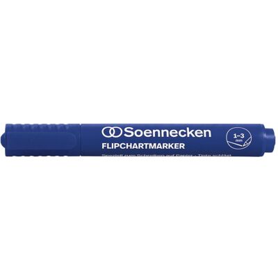 Soennecken, Marker, Flipchartmarker 1-3mm blau Soennecken, Marker, Flipchartmarker 1-3mm blau
