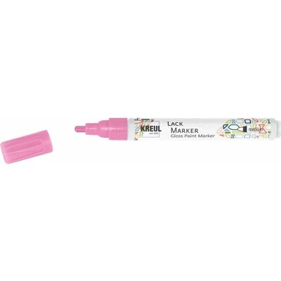 Kreul, Marker, Lackmarker "Gloss Paint Marker", medium, pink (1x) Kreul, Marker, Lackmarker "Gloss Paint Marker", medium, pink (1x)