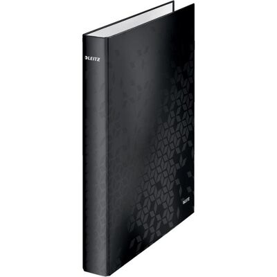 Leitz, Ordner, WOW, A4, Round ring, Storage, Black, Glossy, 250 sheets (A4, 40 mm, 1 Stk.) Leitz, Ordner, WOW, A4, Round ring, Storage, Black, Glossy, 250 sheets (A4, 40 mm, 1 Stk.)