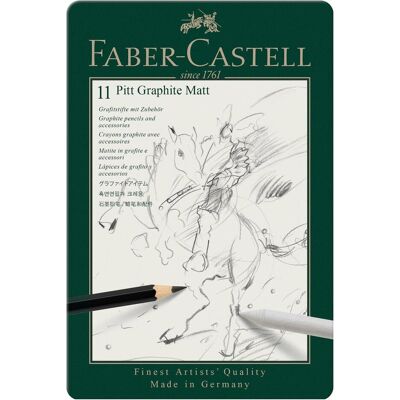 Faber-Castell, Bleistift, Graphitstift Graphit Set (2 mm, B, HB, 11x) Faber-Castell, Bleistift, Graphitstift Graphit Set (2 mm, B, HB, 11x)