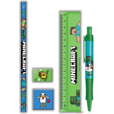 Pyramid Bleistift, Minecraft Schreibset (5x) Pyramid Bleistift, Minecraft Schreibset (5x)