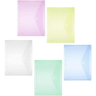 Foldersys, Mappe, Sammelhülle Verwendung für Papierformat: DIN A4 Werkstoff: Polypropylen (10x) Foldersys, Mappe, Sammelhülle Verwendung für Papierformat: DIN A4 Werkstoff: Polypropylen (10x)