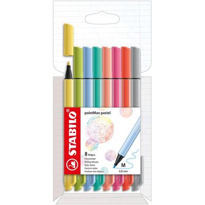 Stabilo, Malstifte, pointMax Filzschreiber (8x) Stabilo, Malstifte, pointMax Filzschreiber (8x)