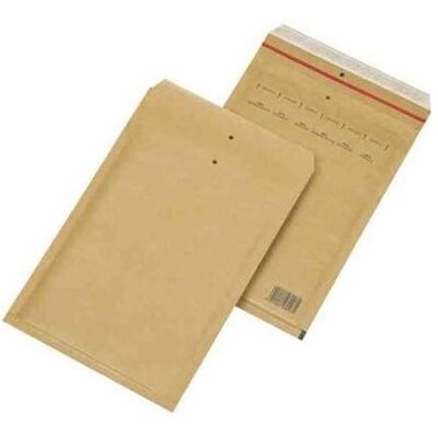 Mailmedia, Versandtasche + Luftpolstertasche, Luftpolster-Versandtaschen, Typ B12, braun, 12 g Aussenmasse: 140 x 225 mm, Innenmasse: 115 x 215 mm Mailmedia, Versandtasche + Luftpolstertasche, Luftpolster-Versandtaschen, Typ B12, braun, 12 g Aussenmasse: 140 x 225 mm, Innenmasse: 115 x 215 mm