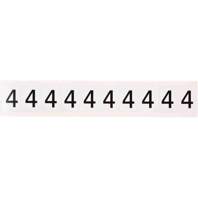 Brady, Etiketten, 9713 Series Etiketten mit Zahlen und Buchstaben Brady, Etiketten, 9713 Series Etiketten mit Zahlen und Buchstaben