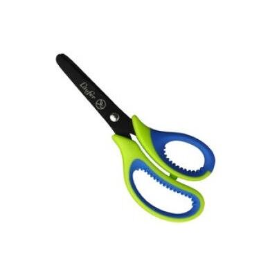Läufer, Schere, Ergonomische Bastelschere, Länge: 130 mm, rot/schwarz Kinder Schulschere, weicher ergonomischer Kom (13 cm) Läufer, Schere, Ergonomische Bastelschere, Länge: 130 mm, rot/schwarz Kinder Schulschere, weicher ergonomischer Kom (13 cm)