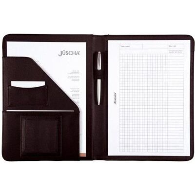 Alassio, Mappe, Schreibmappe Mares I A4 FineTouch Lederimitat schwarz (A4, 1x) Alassio, Mappe, Schreibmappe Mares I A4 FineTouch Lederimitat schwarz (A4, 1x)
