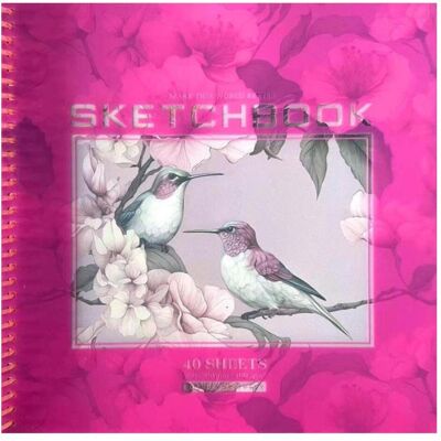 NoName, Heft + Block, Skizzenbuch 200x200/40K glatt Birds FRESH (Blanko) NoName, Heft + Block, Skizzenbuch 200x200/40K glatt Birds FRESH (Blanko)