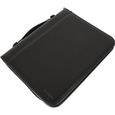Soennecken, Mappe, Schreibmappe ESSEN Masse: 37 x 30 x 4,5 cm (B x H x T) Werkstoff: Lederimitat Farbe: schwarz (A4, 1x) Soennecken, Mappe, Schreibmappe ESSEN Masse: 37 x 30 x 4,5 cm (B x H x T) Werkstoff: Lederimitat Farbe: schwarz (A4, 1x)