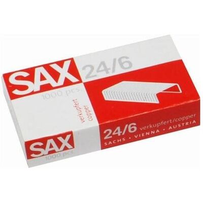 SAX, Büroklammer, Heftklammer (1000x) SAX, Büroklammer, Heftklammer (1000x)