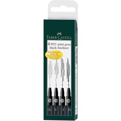 Faber-Castell, Malstifte, Pitt Artist Pen (4x) Faber-Castell, Malstifte, Pitt Artist Pen (4x)