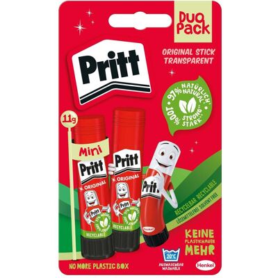 Pritt, Klebestift, Klebestift 11 g, 2 Stück Pritt, Klebestift, Klebestift 11 g, 2 Stück