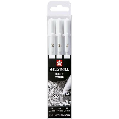 Sakura, Schreibstifte, Gelly Roll (3x) Sakura, Schreibstifte, Gelly Roll (3x)
