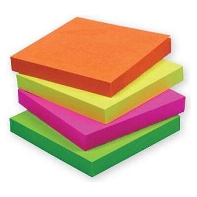 Centrum Haftnotiz, Notes selvhaeftende 76*76mm ass. neonf. (76 x 76 mm) Centrum Haftnotiz, Notes selvhaeftende 76*76mm ass. neonf. (76 x 76 mm)
