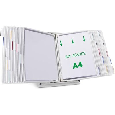 Tarifold, Informationsschild, Sichttafelsystem 434302 DIN A4 weiss mit 30 St. Sichttafeln Tarifold, Informationsschild, Sichttafelsystem 434302 DIN A4 weiss mit 30 St. Sichttafeln