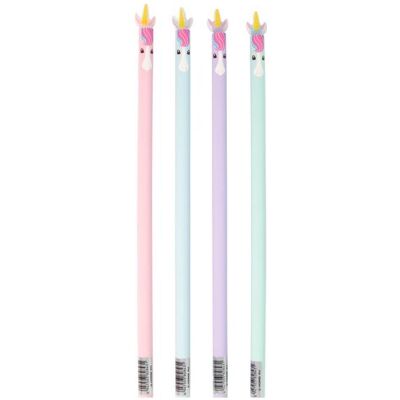 Stylex, Bleistift, Bleistift HB Einhorn 4fach sortiert (HB, 1x) Stylex, Bleistift, Bleistift HB Einhorn 4fach sortiert (HB, 1x)