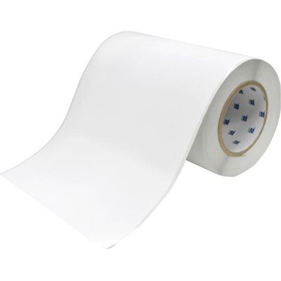 Brady, Etikettenrolle, J50C-8000-2585, Polypropylen, Weiss, 203 mm x 30 m, permanent, endlos (203 mm) Brady, Etikettenrolle, J50C-8000-2585, Polypropylen, Weiss, 203 mm x 30 m, permanent, endlos (203 mm)